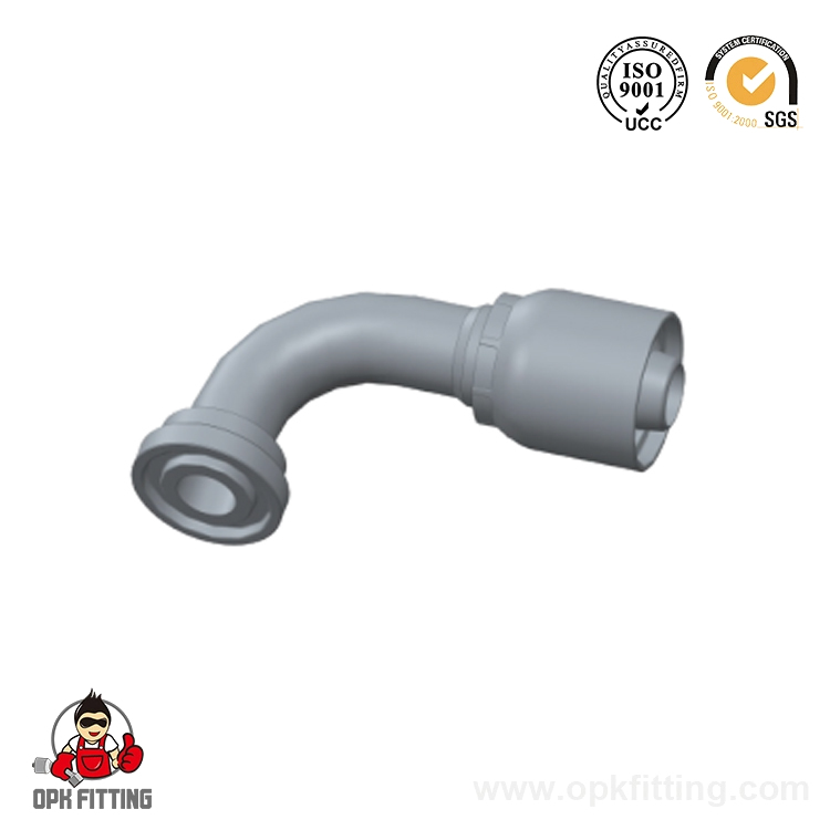 87691-RW 90° Фланец SAE 6000 фунтов на квадратный дюйм