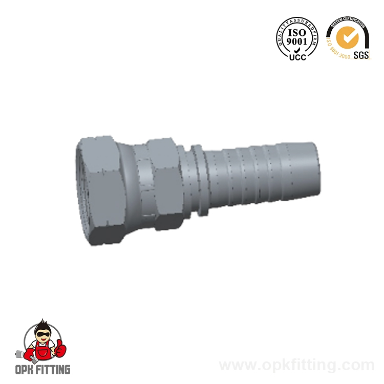 22611D-SM BSP Женский 60° Конус Двойной шестиугольник