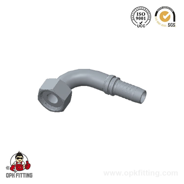 20291 90° метрическое женское плоское сиденье